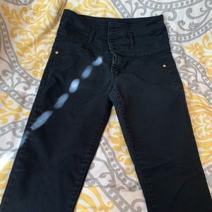 Refuge Black High Waisted Pants
